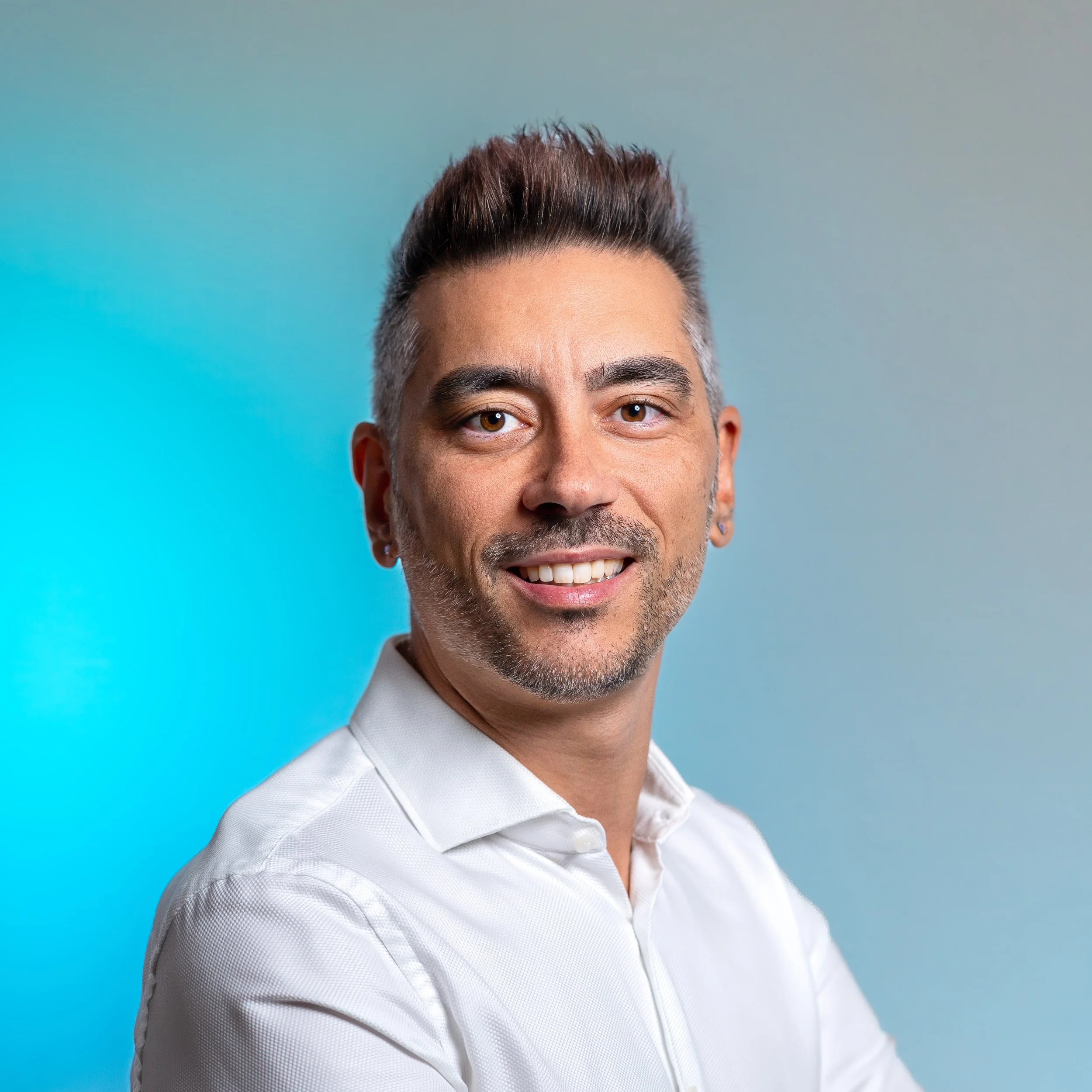 Portrait of Raffaele Cabras Keller, CTO of Pi Squared