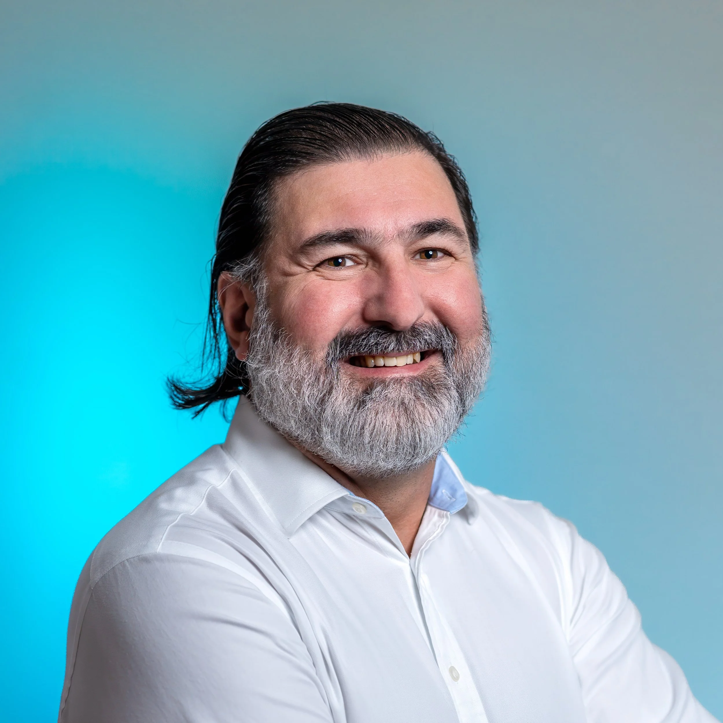 Portrait of Silvio Piovesan, CEO of Pi Squared